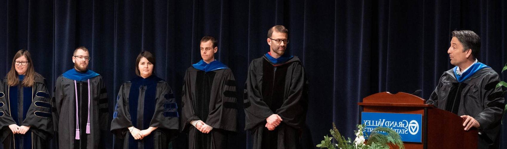 Faculty awards convocation.